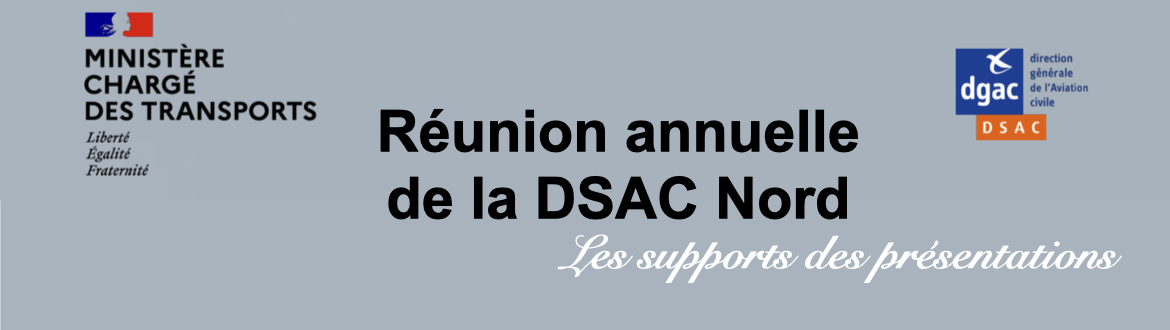 Supports des présentations de la DSAC/N, des 13 et 14 janvier 2023